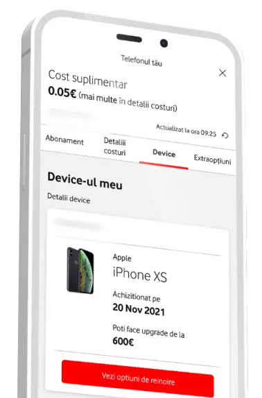 My Vodafone - Descoperă noile funcționalități din aplicația Vodafone